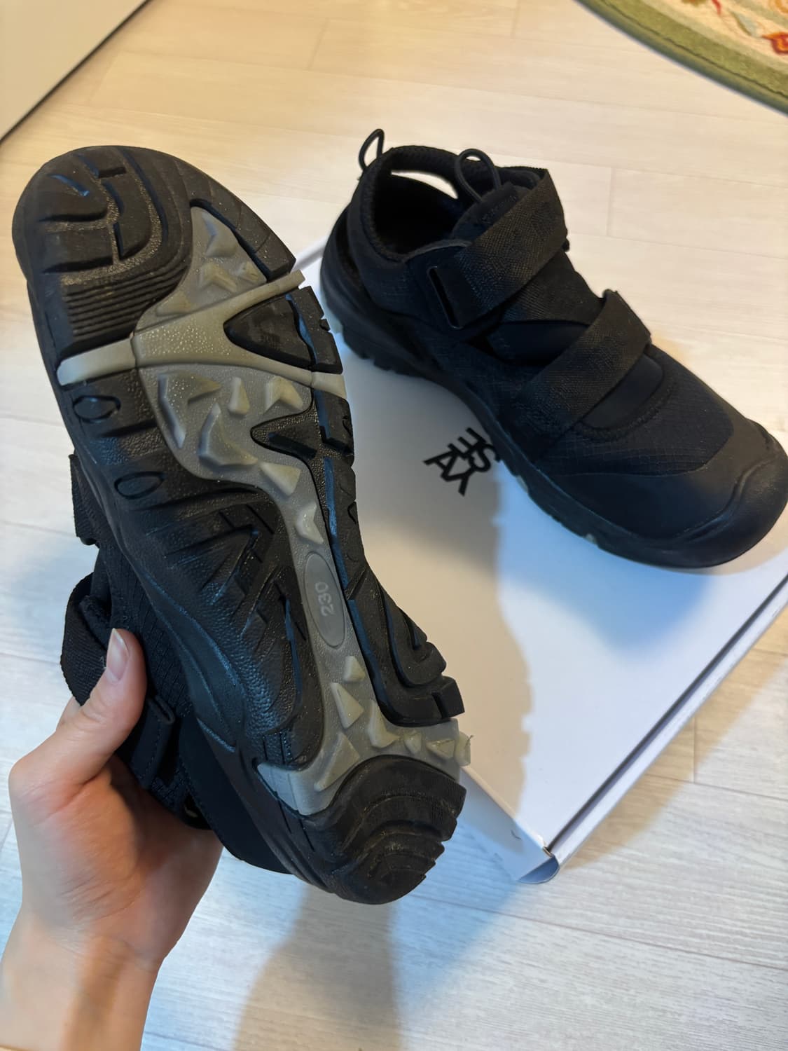 야세 yase 트래킹 샌들 블랙 230 상품이미지5