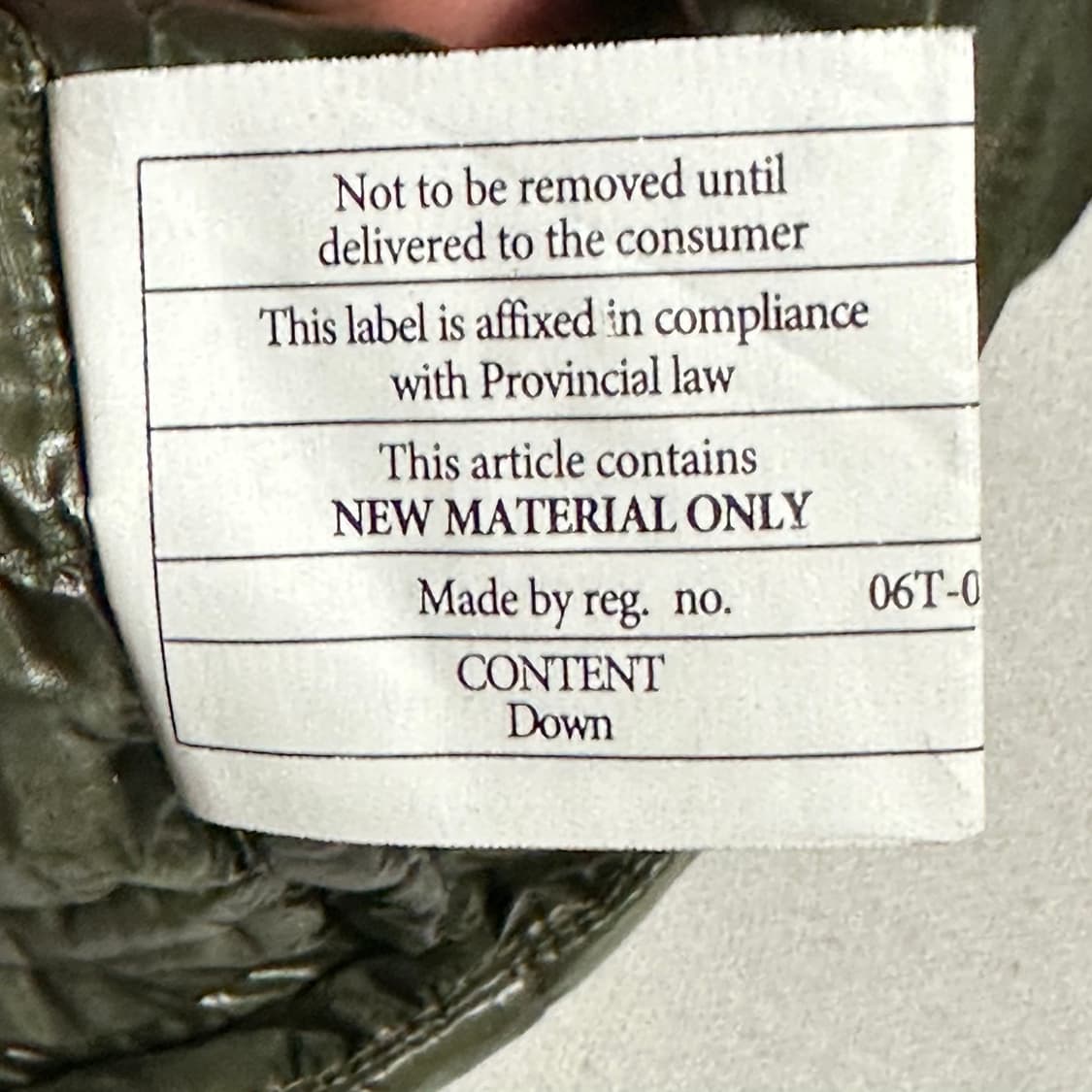 파타고니아 카키 유광 경량 패딩 상품이미지5