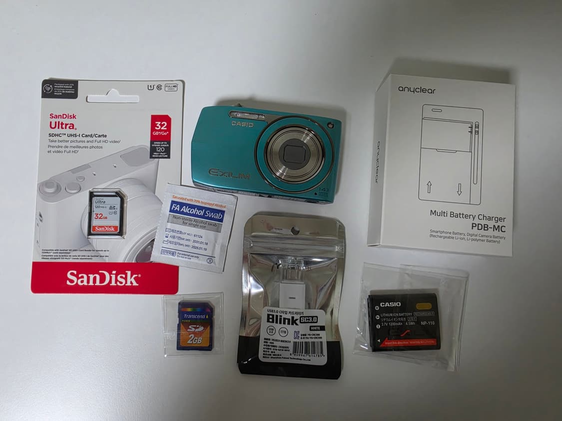 초민트급 카시오 엑슬림 ex-z2300 한글판 상품이미지1