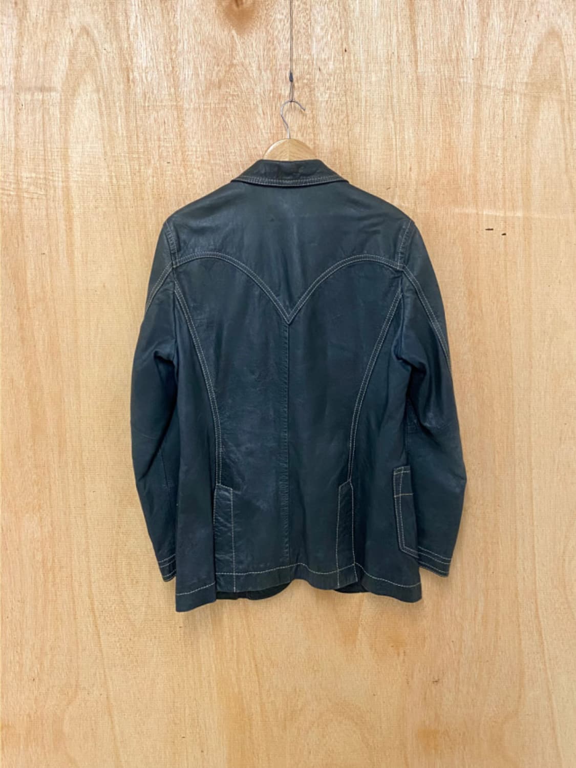 VTG western leather blazer 상품이미지5