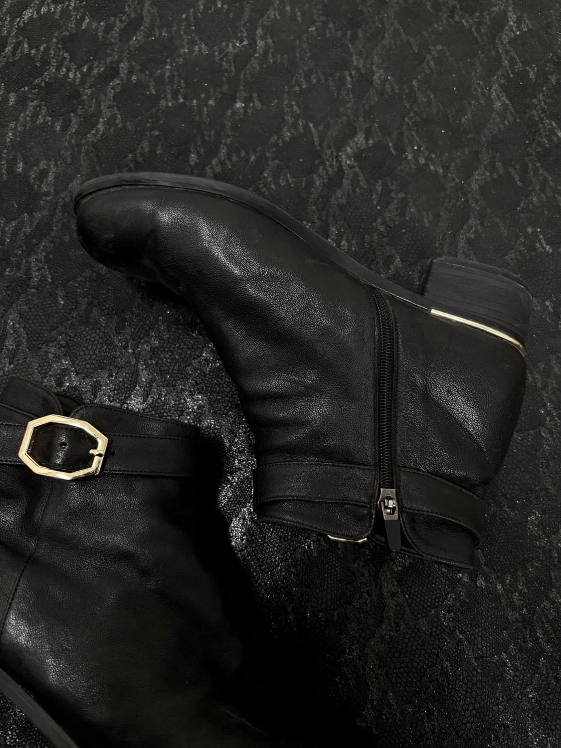 “SODA” buckle Chic Mood Boots 상품이미지3