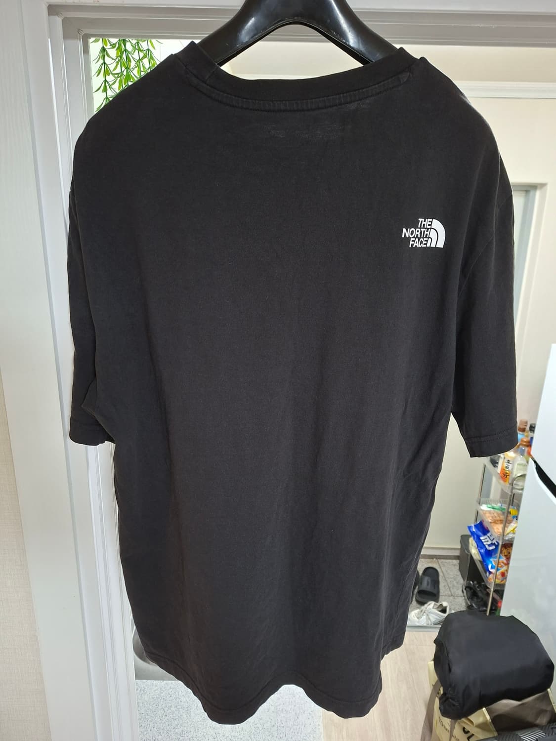 노스페이스 블랙 반팔티 루즈핏 105 상품이미지3