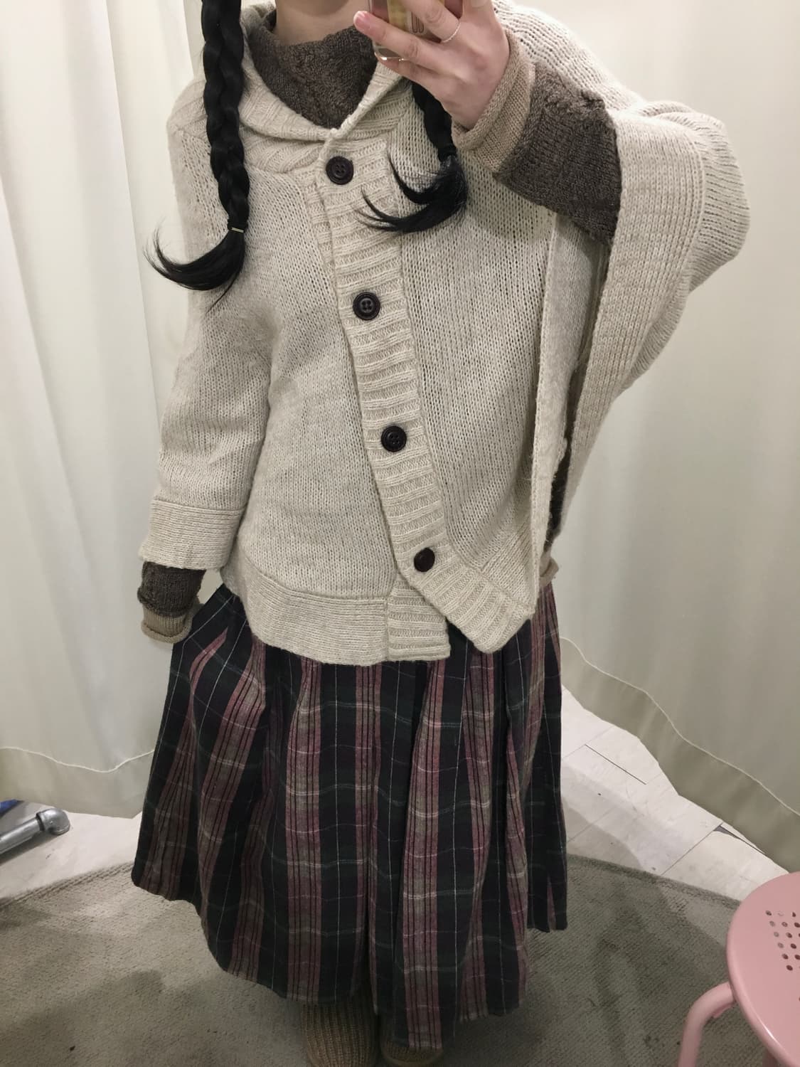 데일리 모리 케이프 가디건 상품이미지7