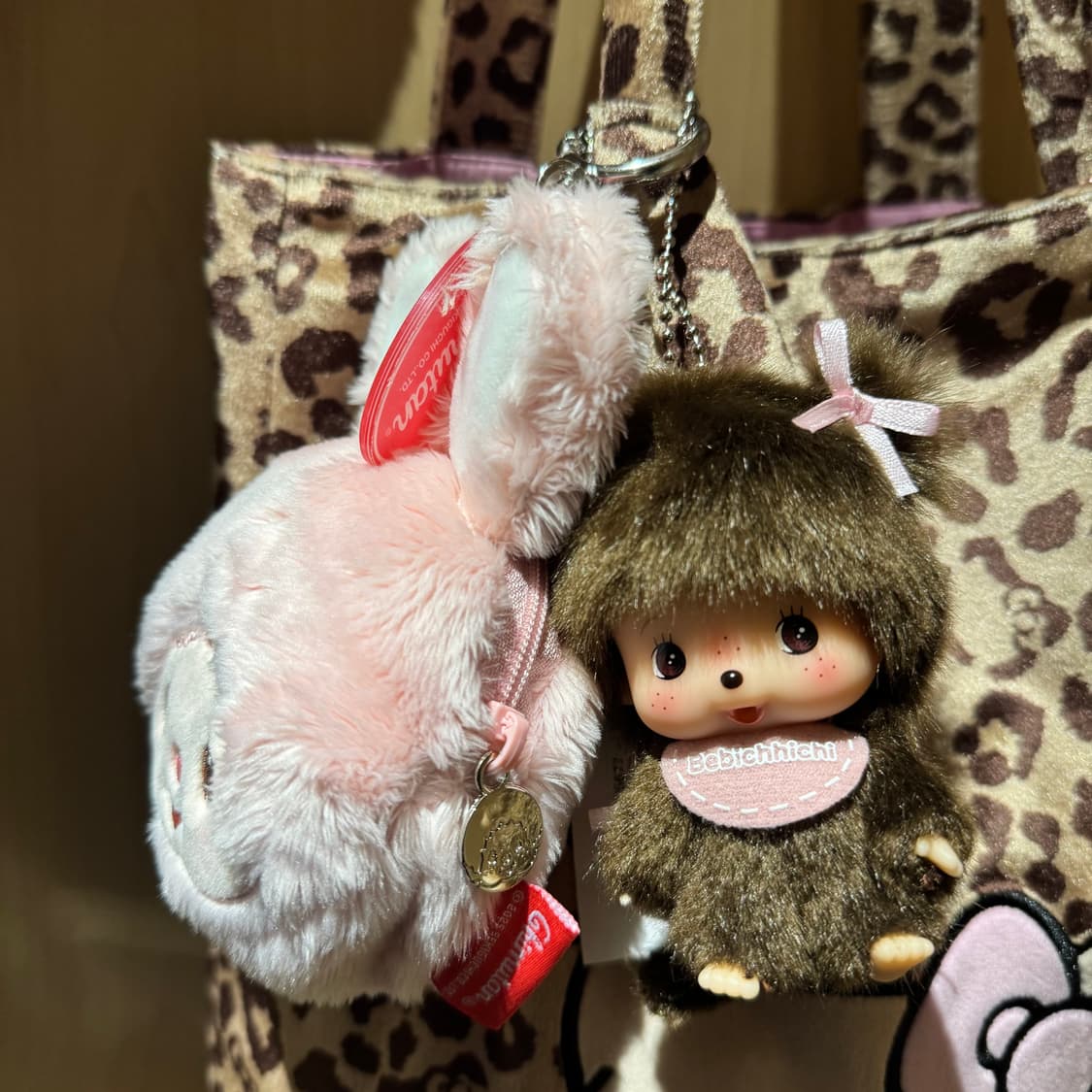 몬치치 빅헤드 여아 / 치무탄 핑크 키링 세트 상품이미지4