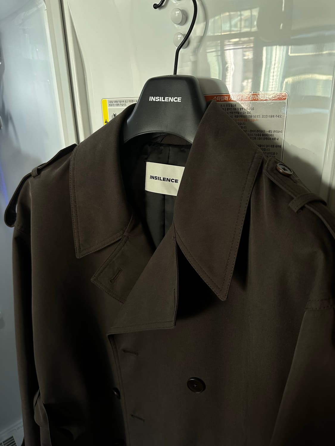 인사일런스 트렌치코트 상품이미지1