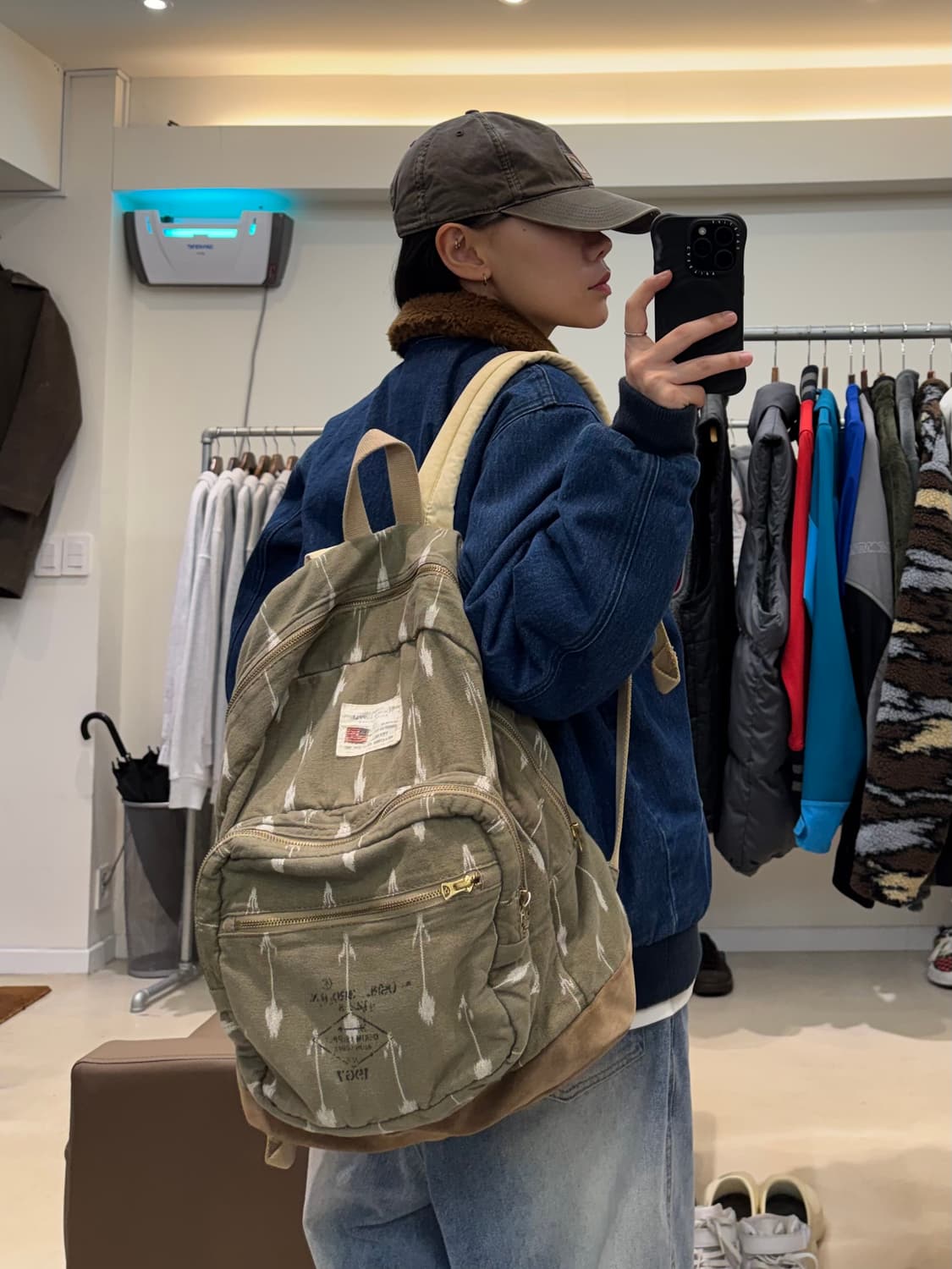 폴로 랄프로렌 데님앤서플라이 캔버스 백팩 상품이미지6