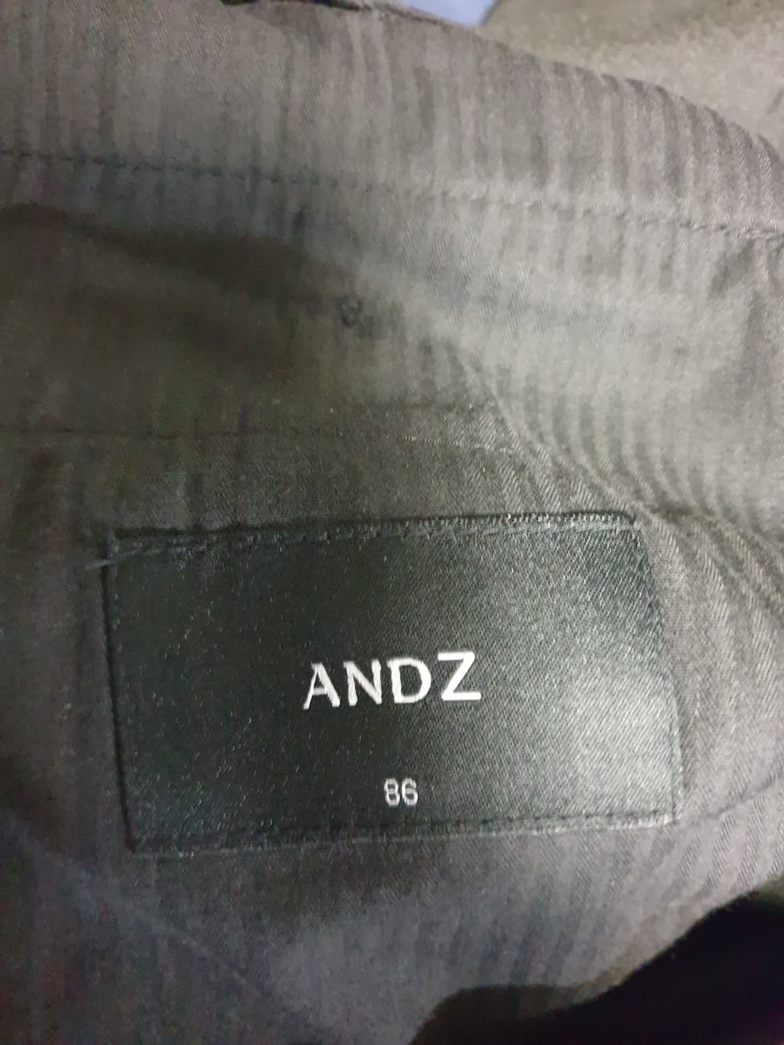 (신성통상) 앤드지 클래식 수트셋업 그레이 브라운 (상:105 하:34) 상품이미지9