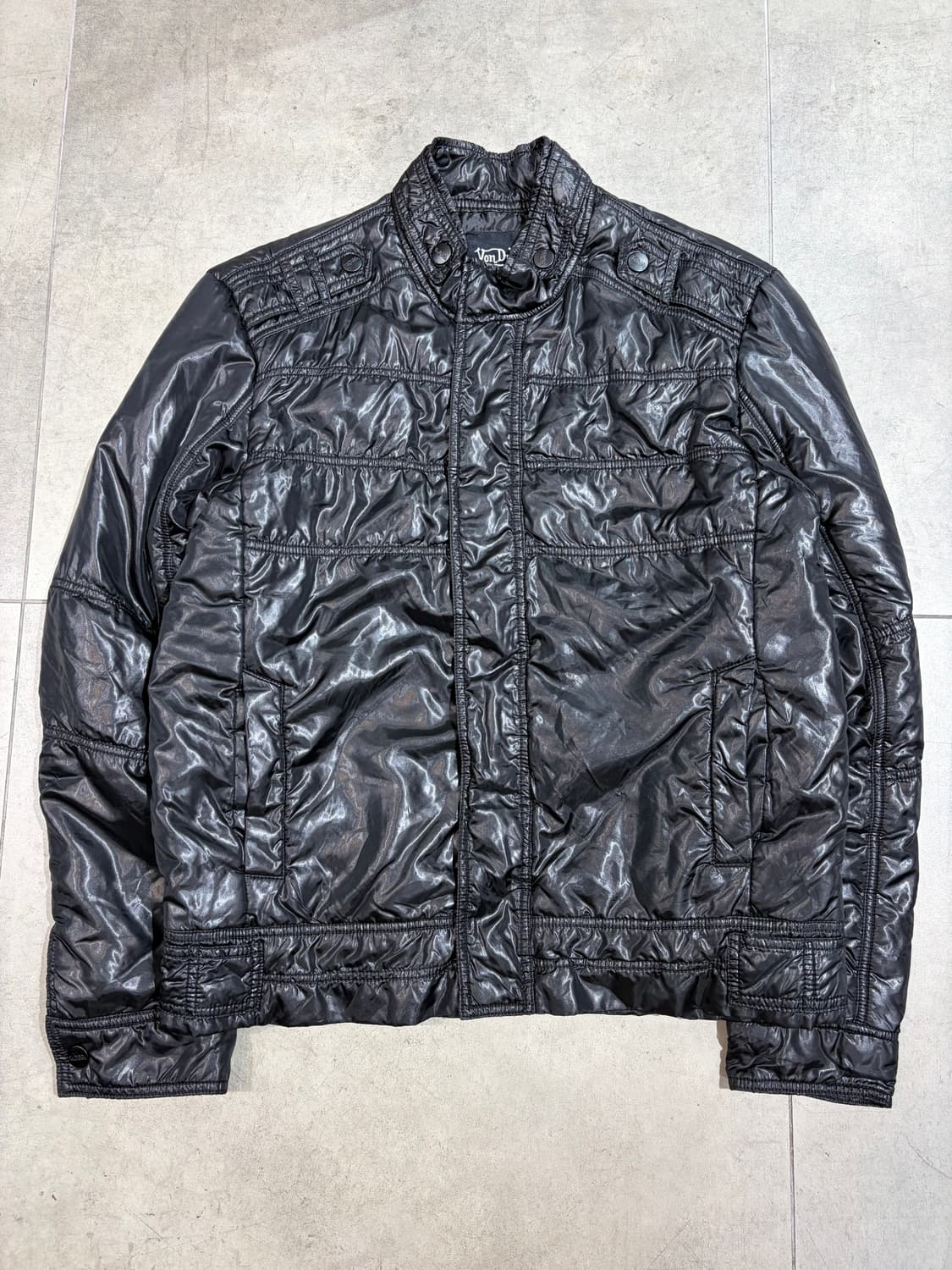 본더치 유광 경량패딩 자켓 상품이미지1