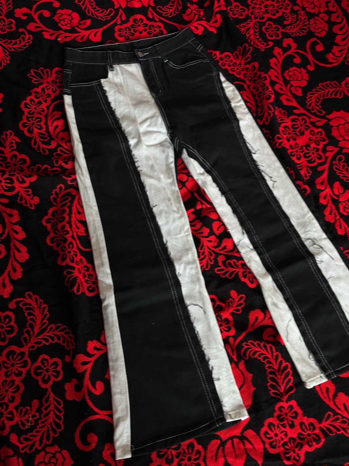 Cowboy black&white Flare pants 상품이미지2