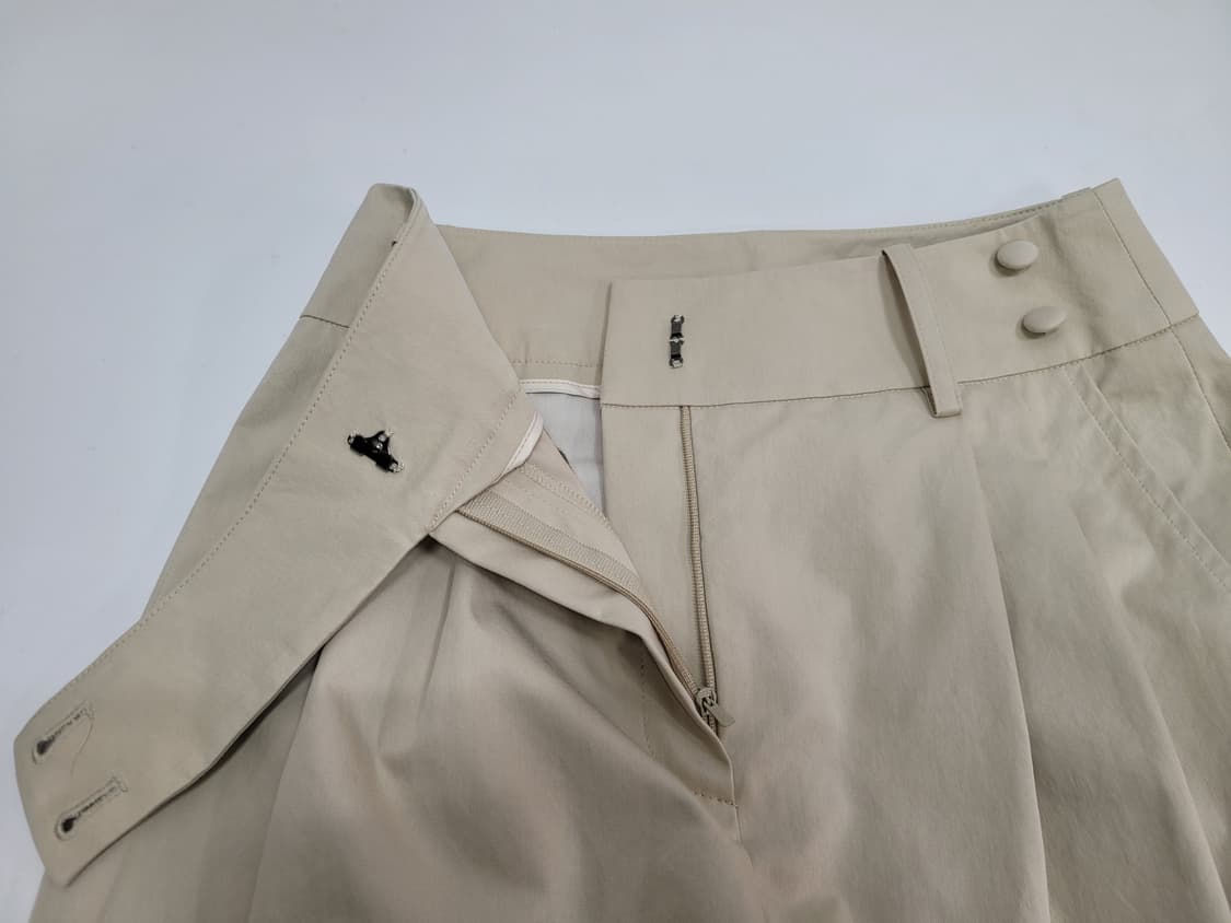 레티켓스튜디오 핀턱 와이드 팬츠 / 여 S 베이지
 상품이미지7