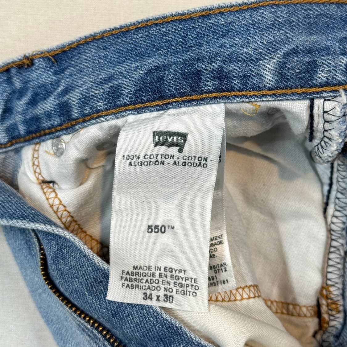 34inch) 리바이스 550 릴렉스 핏 데님 청바지 L19 상품이미지8
