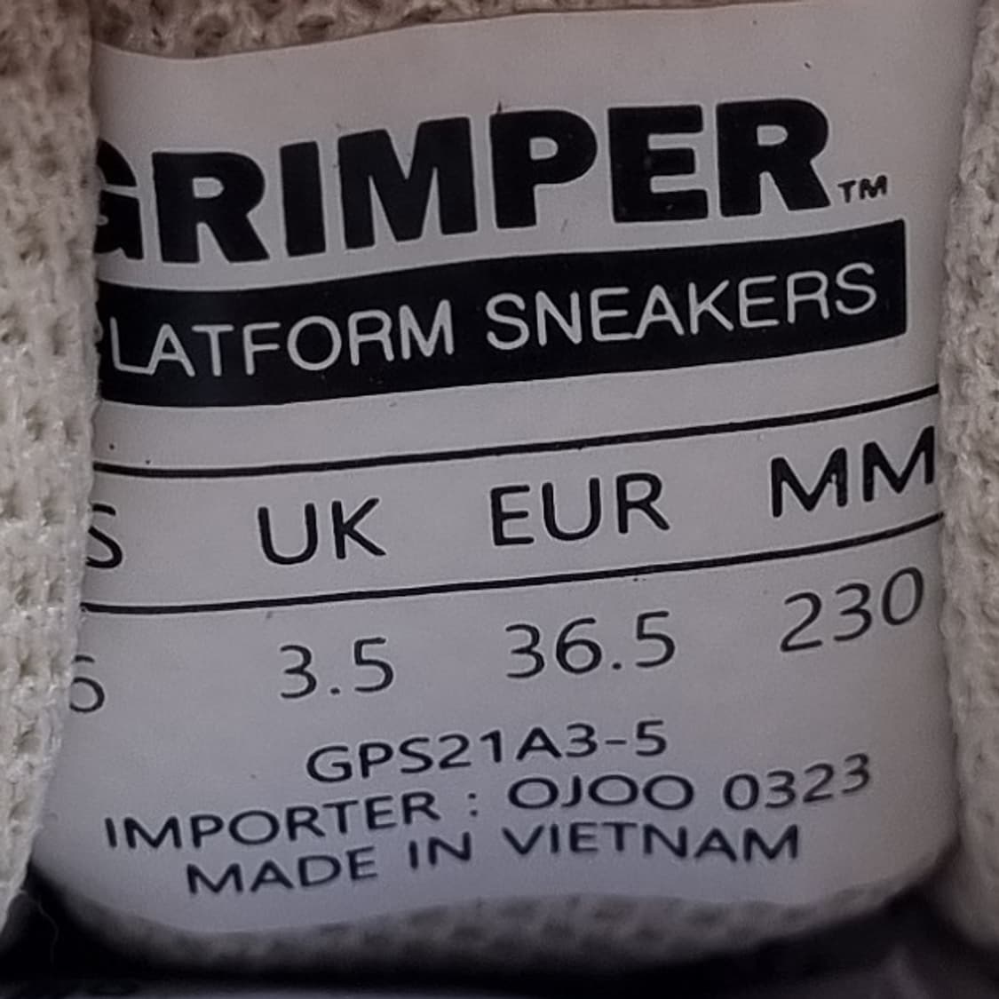 글림퍼 프레즐 여성운동화230  상품이미지6