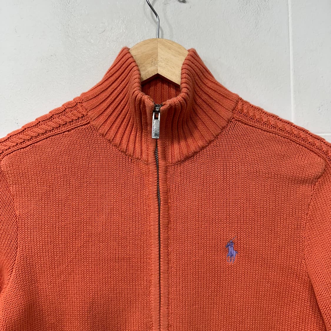 폴로 니트 집업 상품이미지2