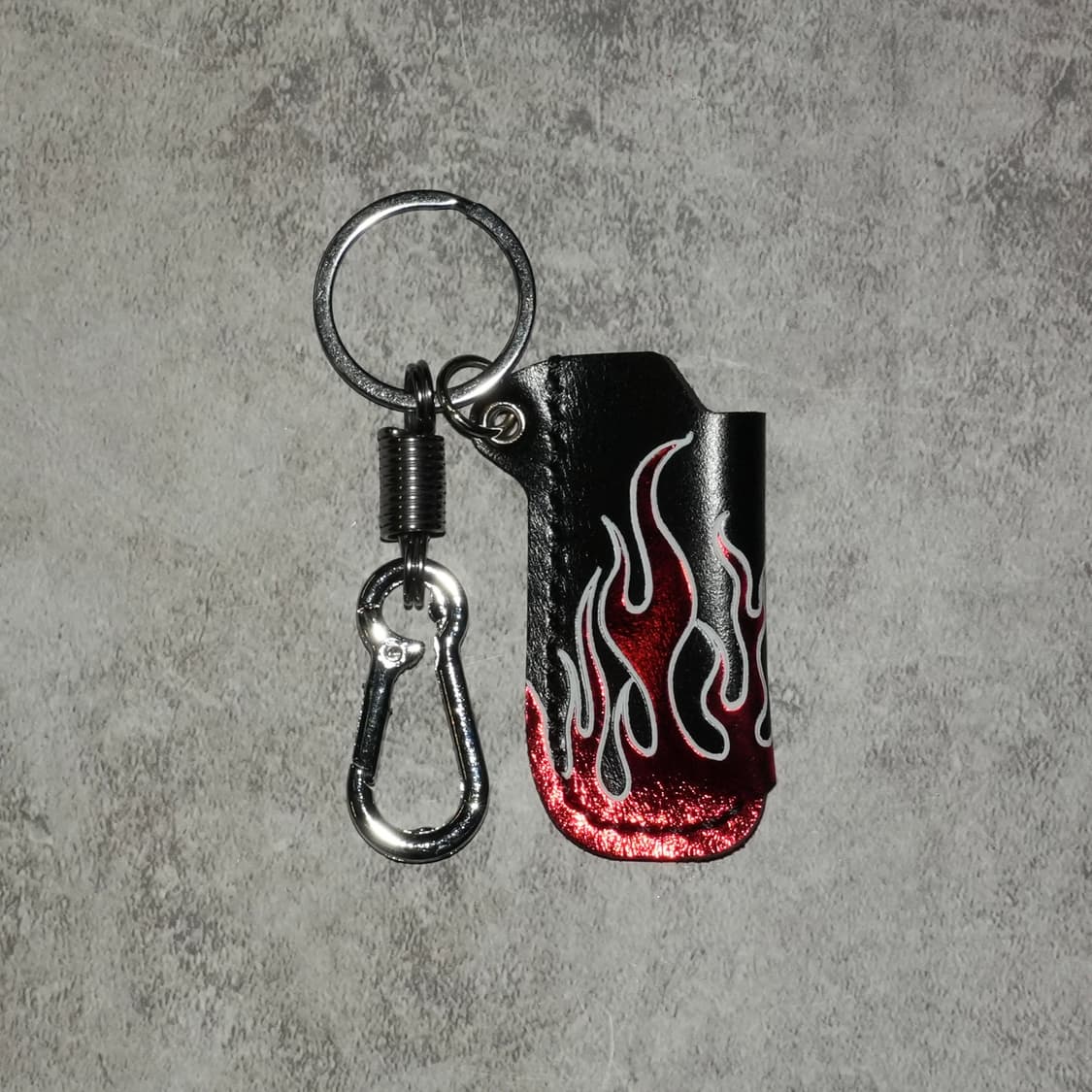 플레임 레더 라이터 케이스 상품이미지2