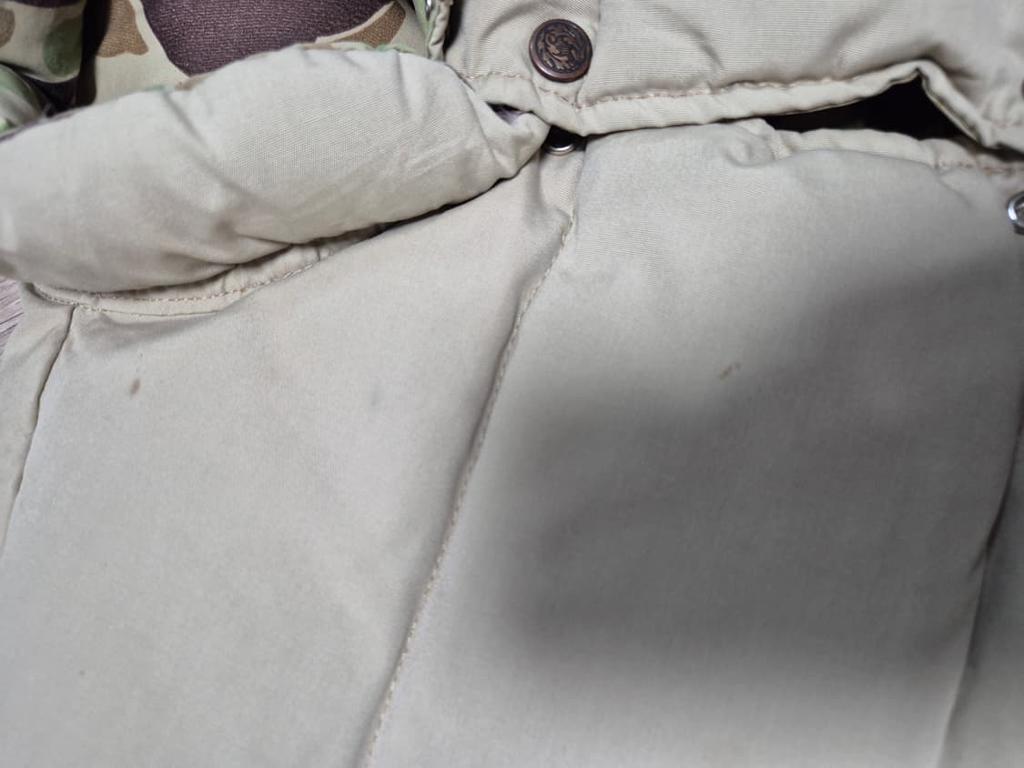 cabelas 헌팅브랜드 80's 빈티지 카모패턴 양면 패딩 조끼 상품이미지7