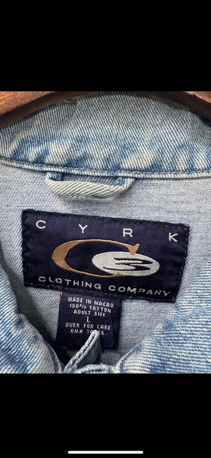 Cyrk 빈티지 패치 데님 재킷 H913 상품이미지6