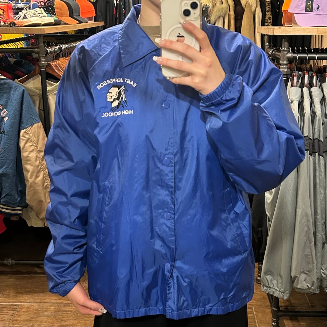 [HI] Augusta sports wear 바시티 자켓 블루  상품이미지1