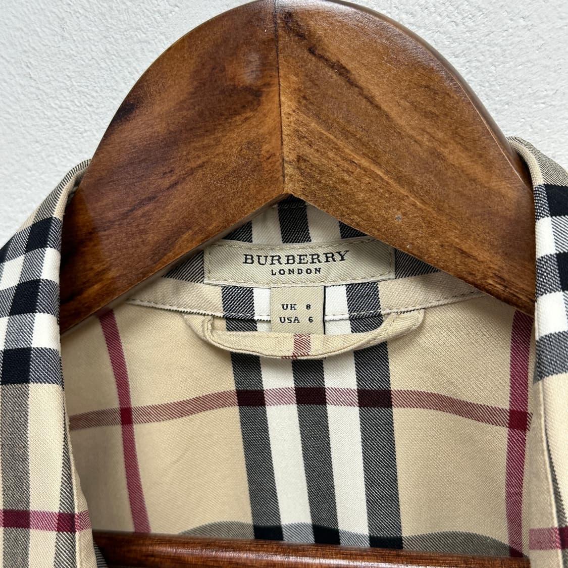 버버리 노바체크 슬리브리스 카라 원피스  상품이미지5