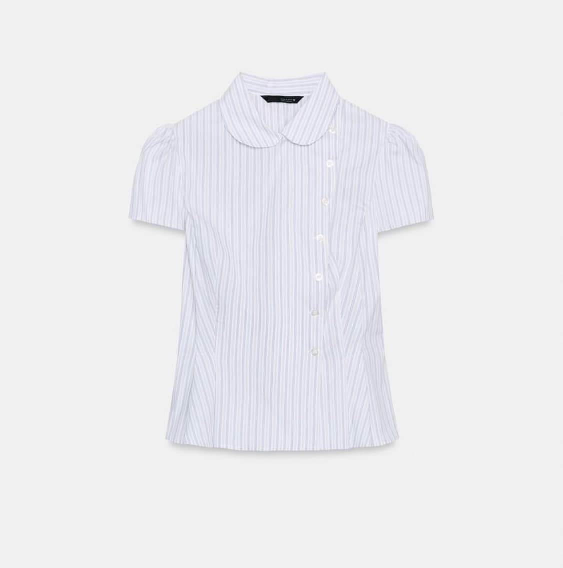 Zara WOMEN 소프트프레쉬골지 나시티 (SLIM FIT) s 상품이미지1