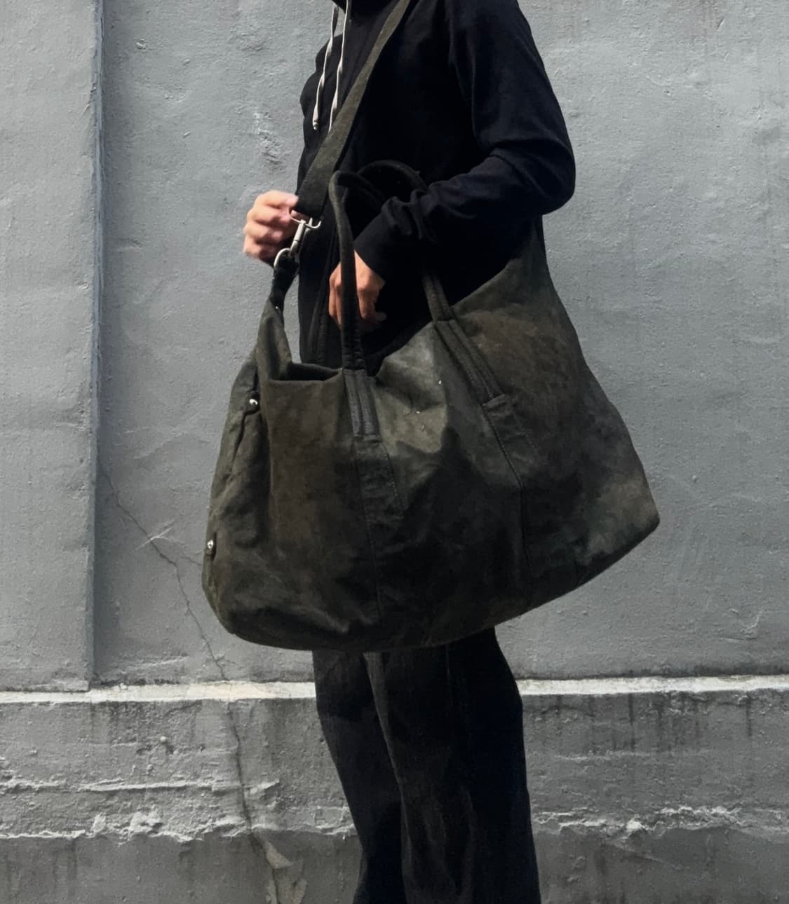 마틴 마르지엘라 아카이브 빈티지 레더 보스턴 백 상품이미지3