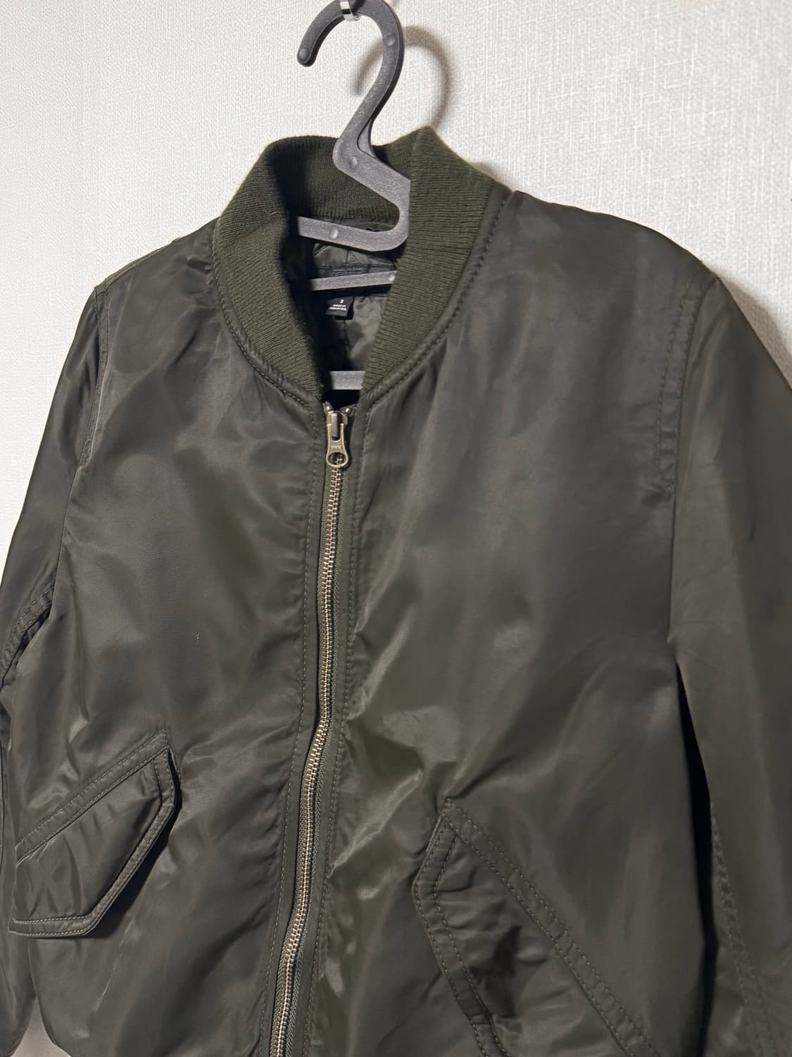 유니클로 MA-1 마원 블루종 자켓 상품이미지1