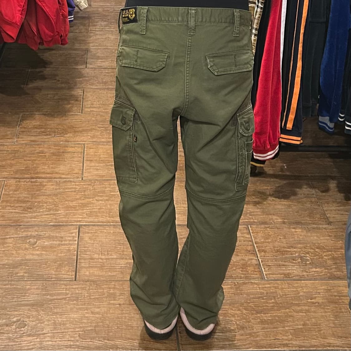 [HI] 알파인더스트리 카고 팬츠 카키 상품이미지5