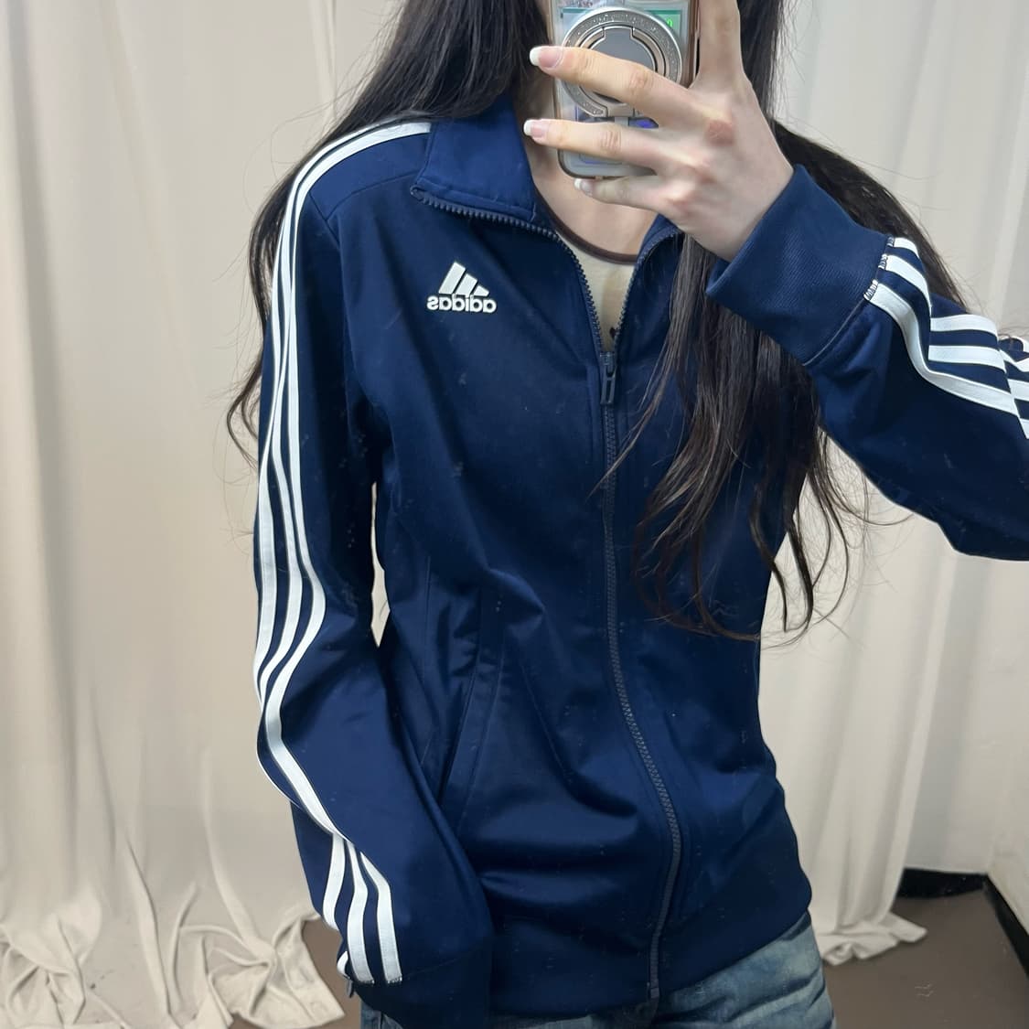 Adidas navy jersey 상품이미지3