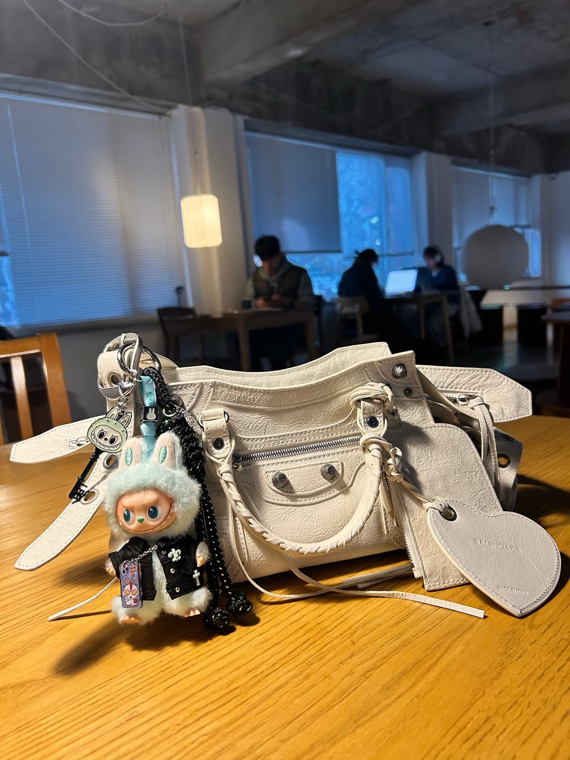 🙊미니라부부 내 마음속 비밀번호”I”커스텀키링 상품이미지7