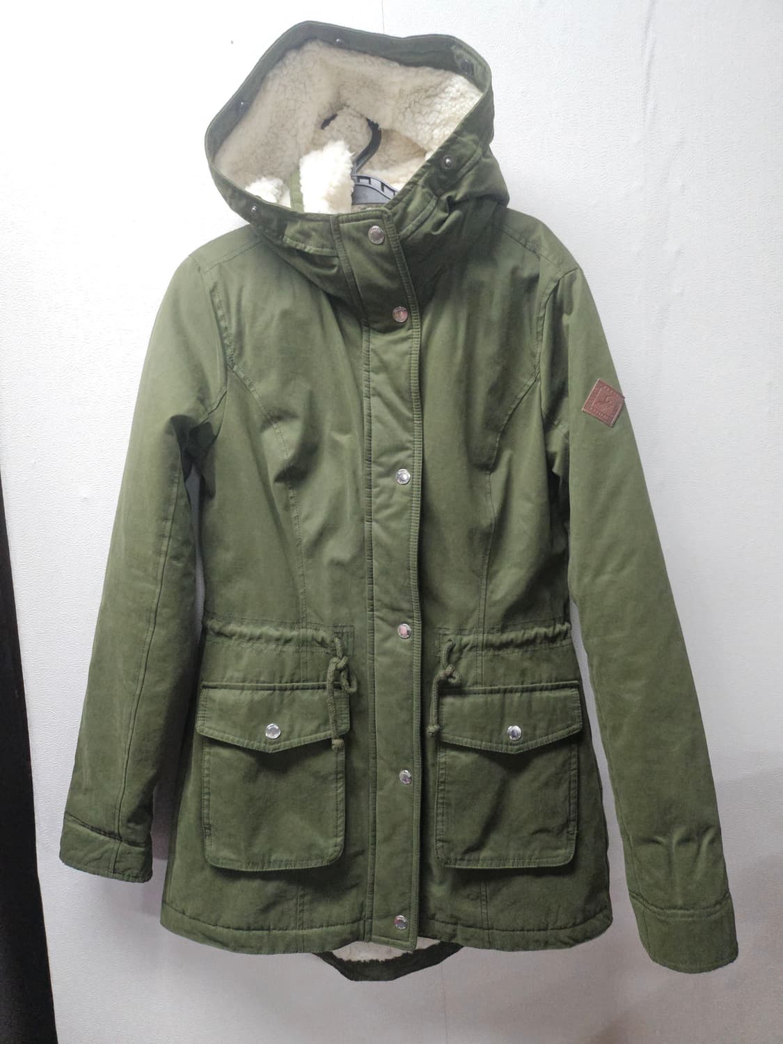 홀리스터 후리스 야상자켓  S 상품이미지1