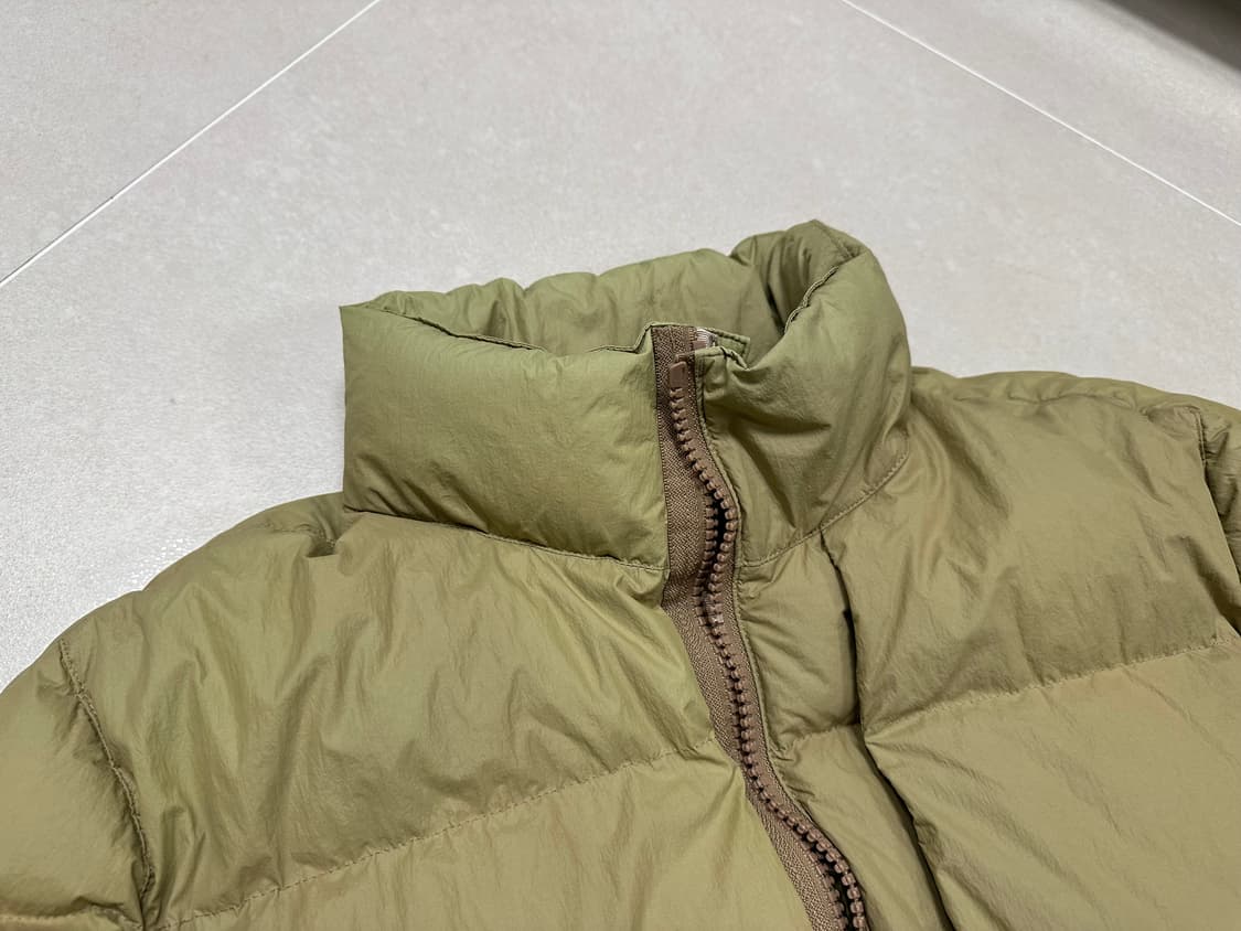 언어펙티드 구스다운 패딩 베이지 M 상품이미지2