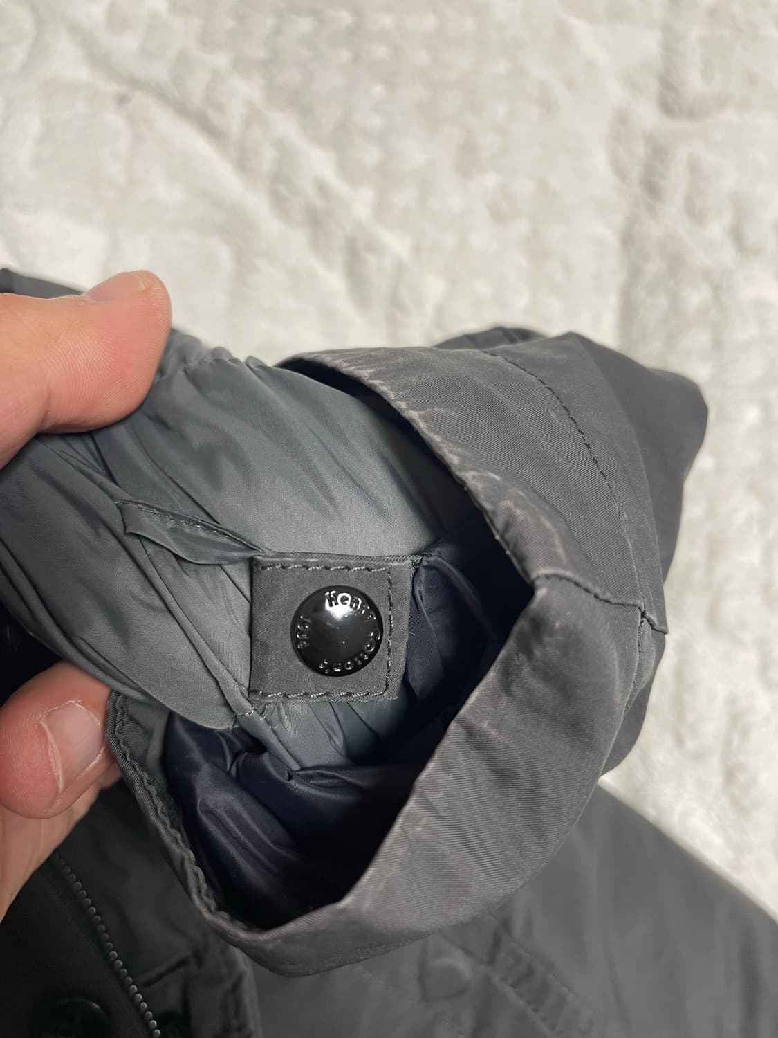 코오롱 헨리 코튼 2way자켓 차콜 100 상품이미지6