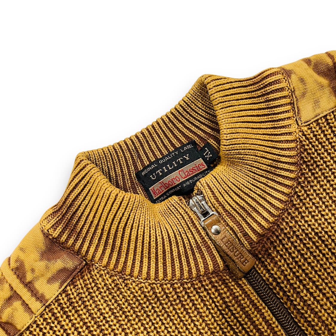 말보로 클래식 유틸리티 빈티지 아메카지 워시드 니트 상품이미지4