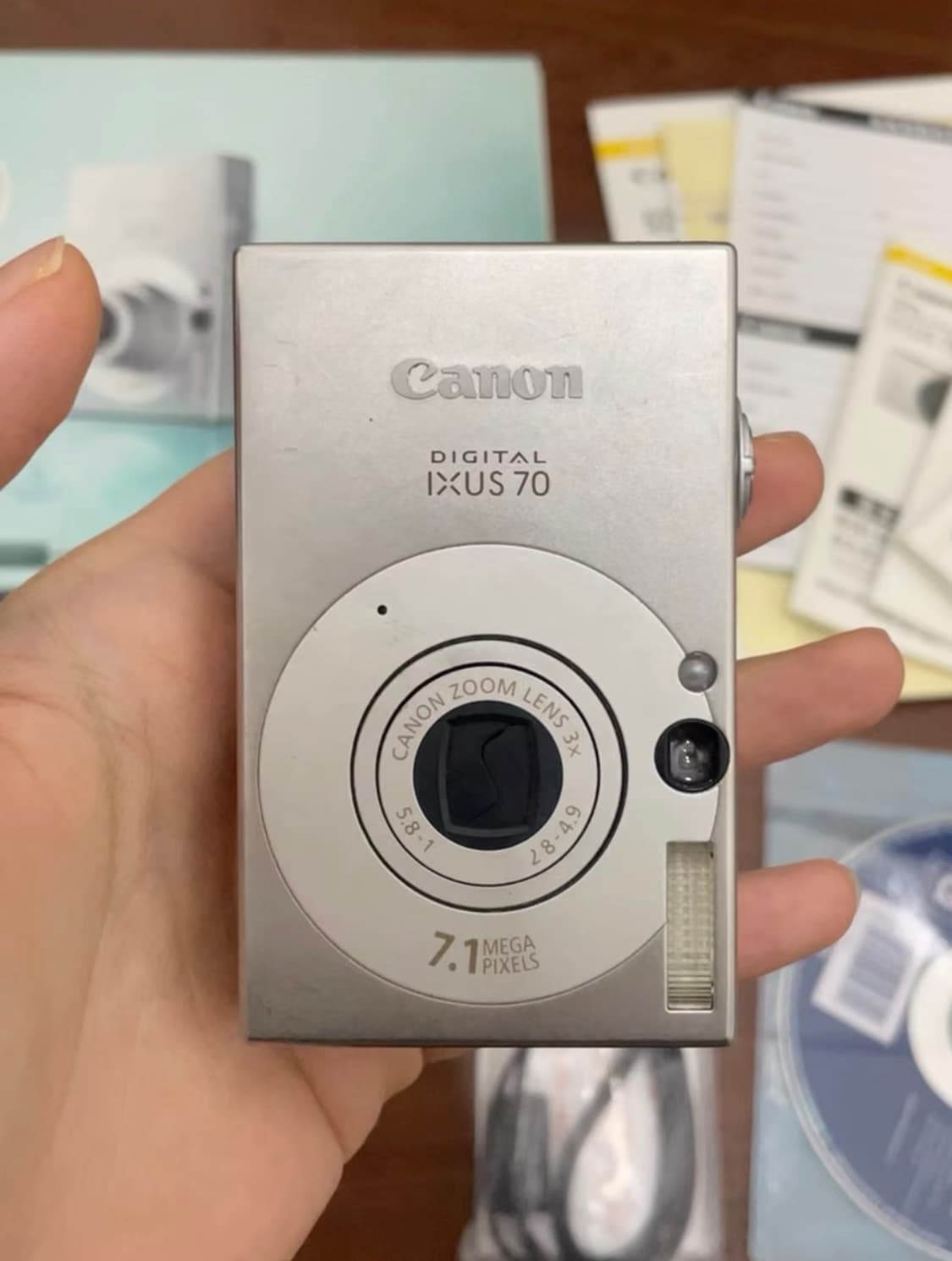 캐논 익서스 70 CANON IXUS 70 빈티지 디지털카메라 디카 상품이미지6