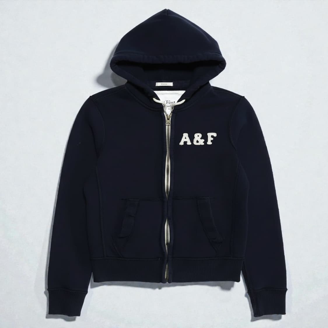 S)아베크롬비 Y2K 후드집업 자켓 워시드 네이비  상품이미지1