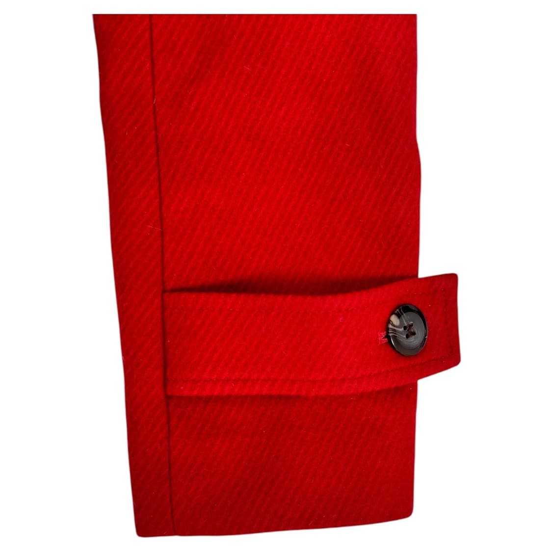 [고퀄] 울 모직 레드 더블버튼 벨트 코트 상품이미지4