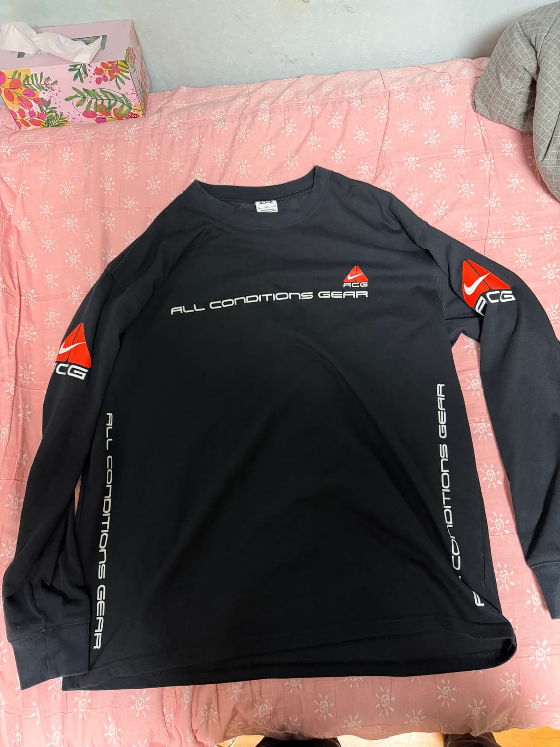 나이키 acg 렁스 롱슬리브 L사이즈 판매(상태좋음) 상품이미지2