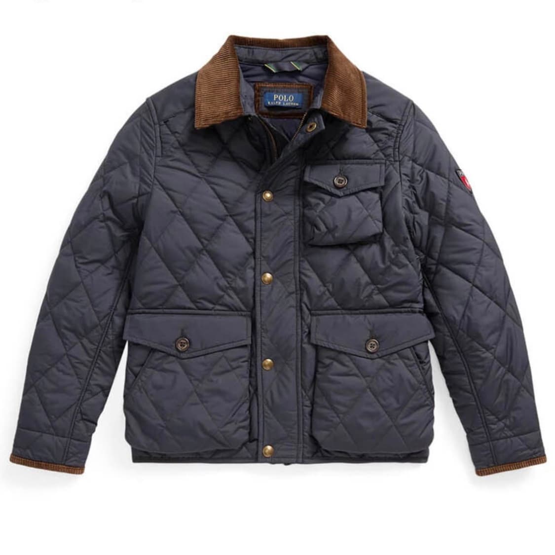 폴로 랄프 로렌 보이즈 퀼팅 발수 자켓 XL 상품이미지1