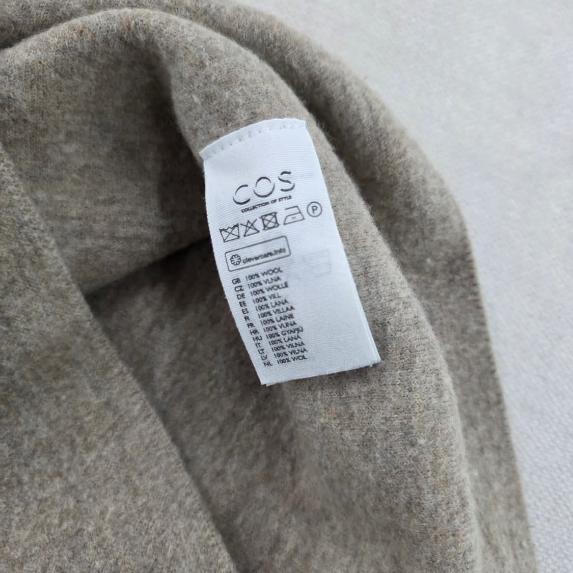 [S] 코스 터틀넥 울 니트 긴팔티 0223J 상품이미지5