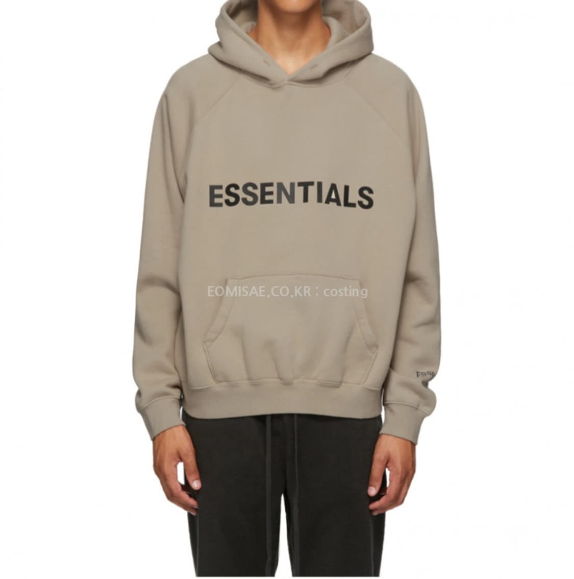 피오갓 에센셜 후드 탄 L 상품이미지6