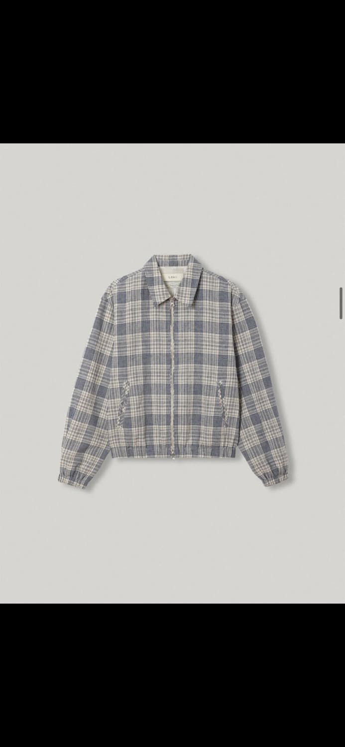 Lo61 Aoi Check Blouson 상품이미지3
