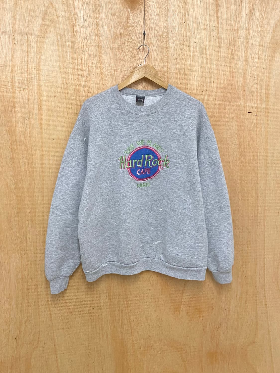 80s HARD ROCK CAFE paris sweat shirt 상품이미지3
