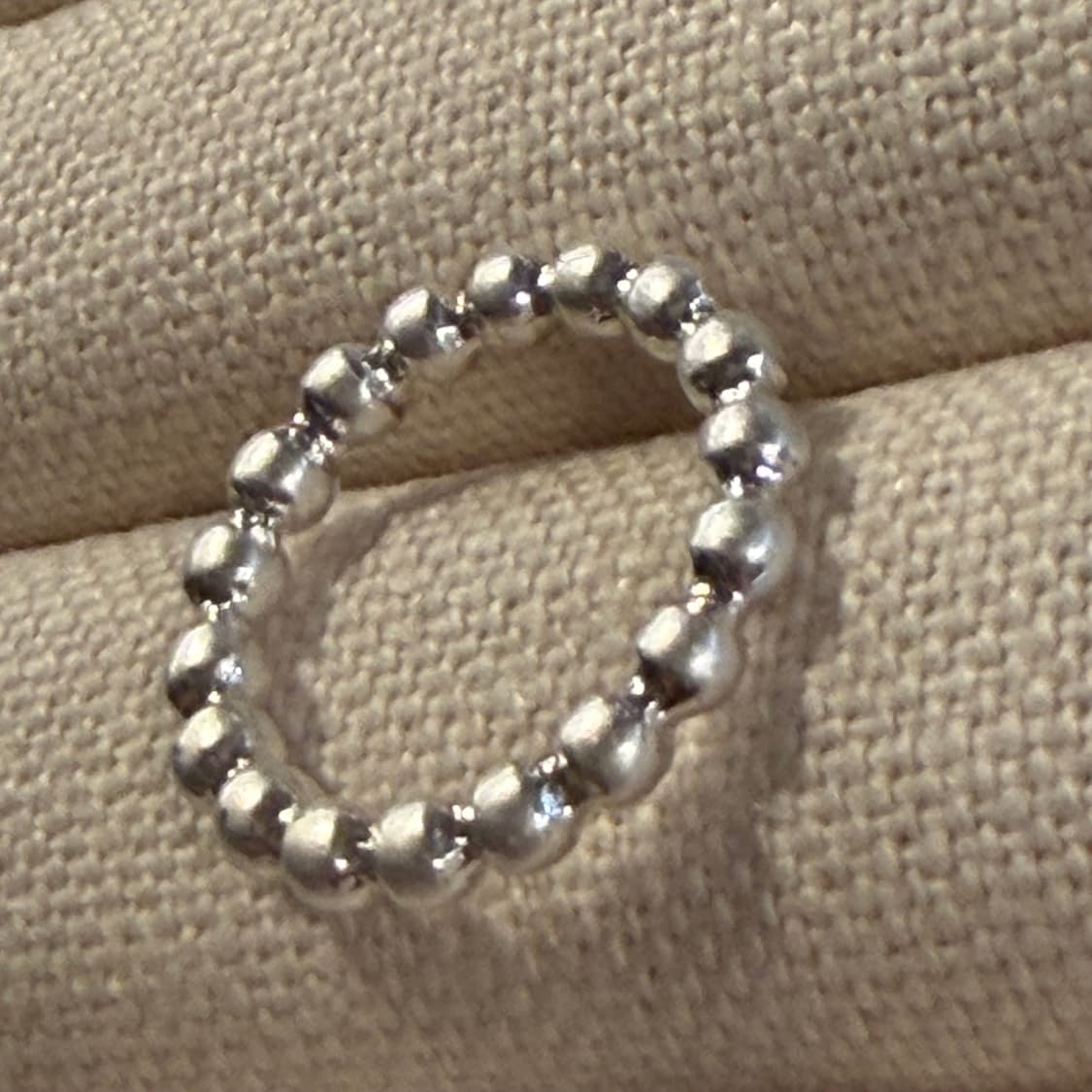 새상품 여성 신주 구슬 반지  상품이미지2