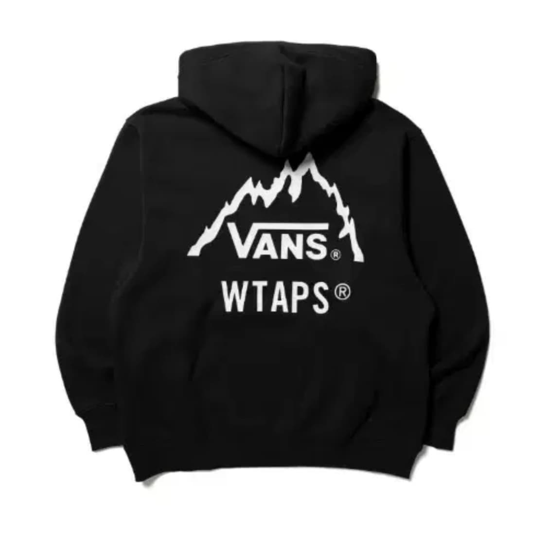 [M] 반스 x 더블탭스 후드 블랙 상품이미지1