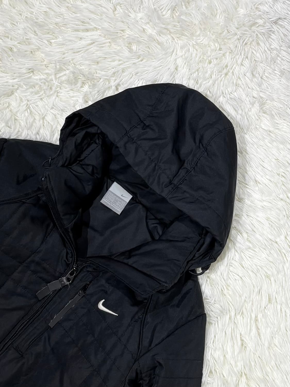 나이키 스우시 블랙 점퍼 상품이미지5