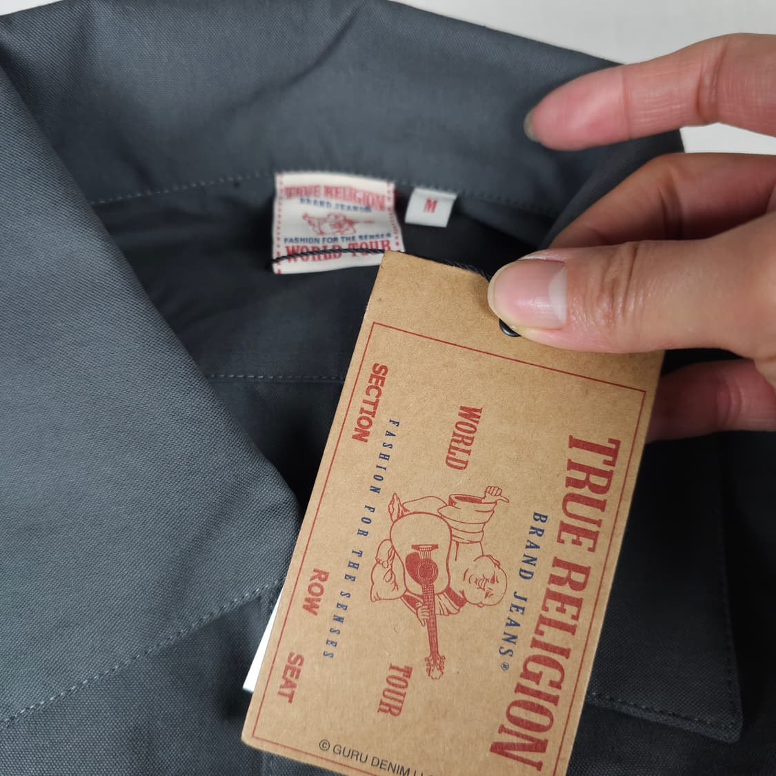 (새상품)트루 릴리젼 반팔남방 남자110사이즈  상품이미지3