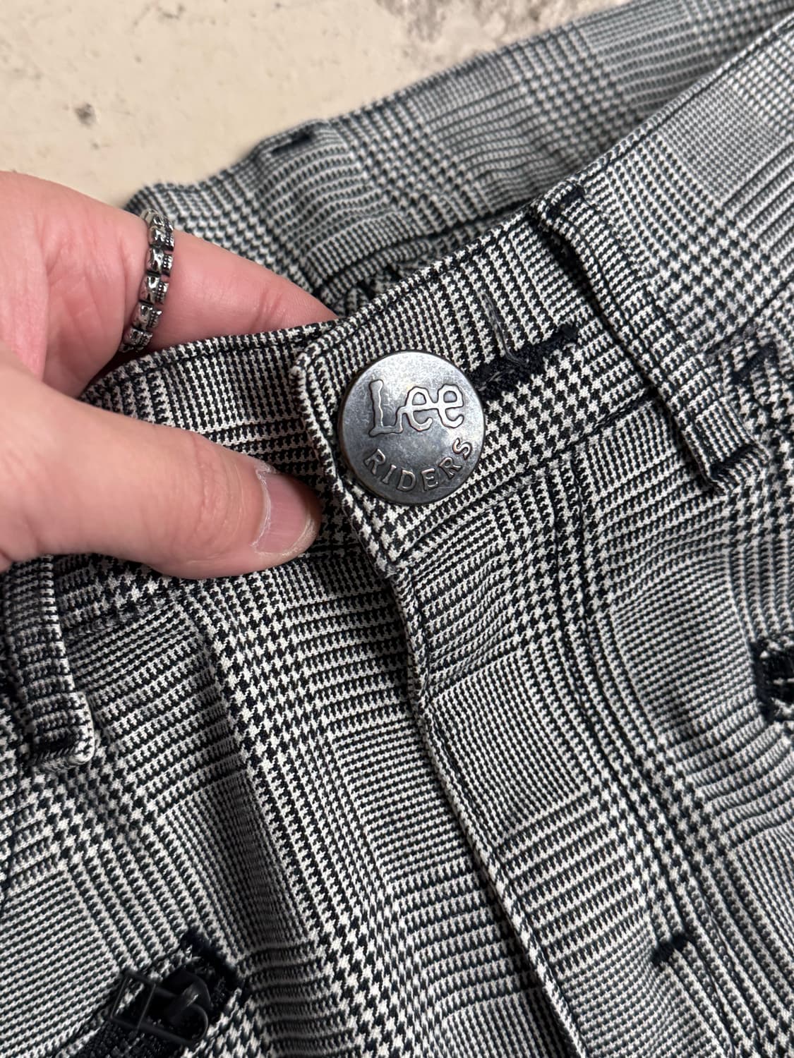 Lee 리 멀티포켓 신치백 체크 카고팬츠  상품이미지7