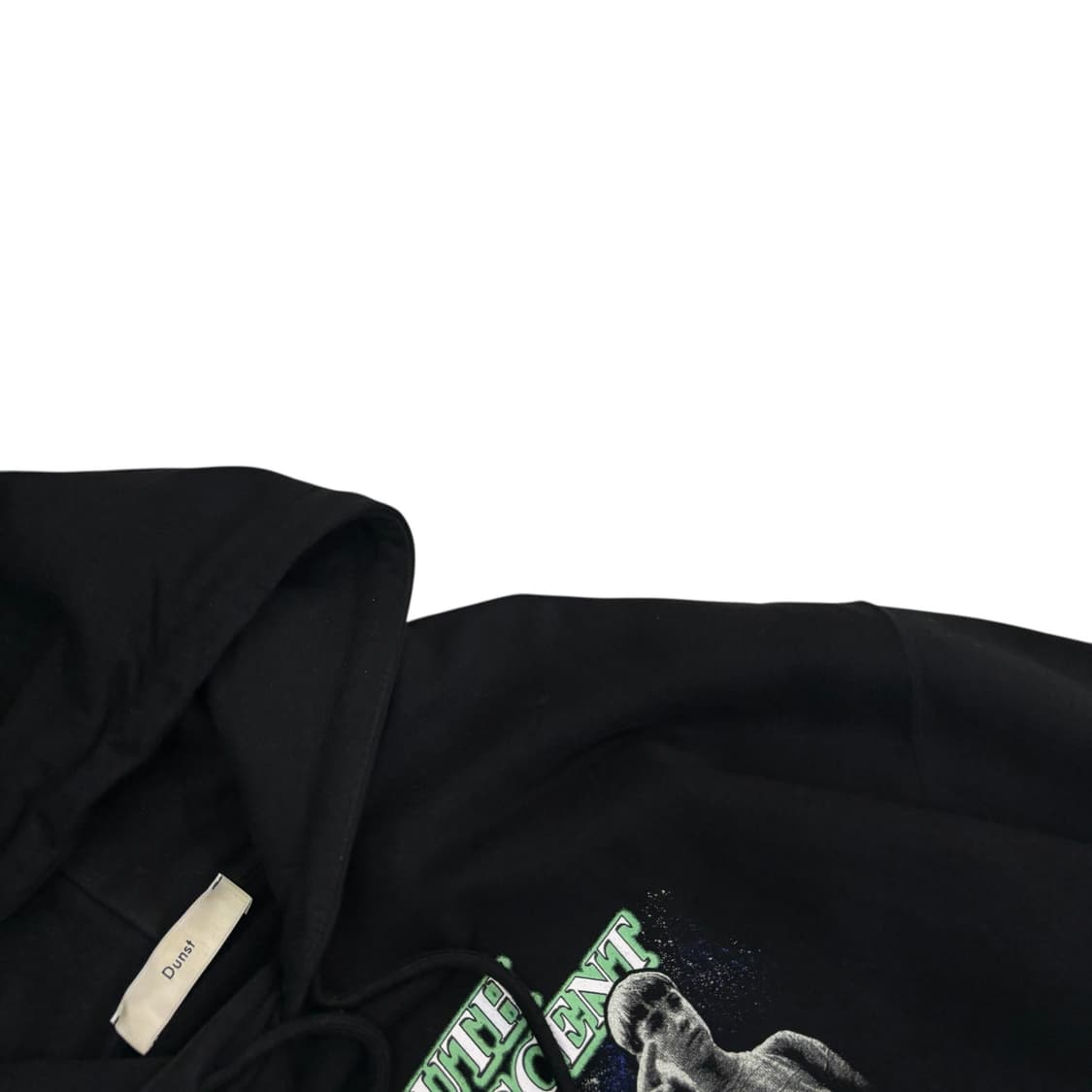 던스트 그래픽 로고 후드 상품이미지3