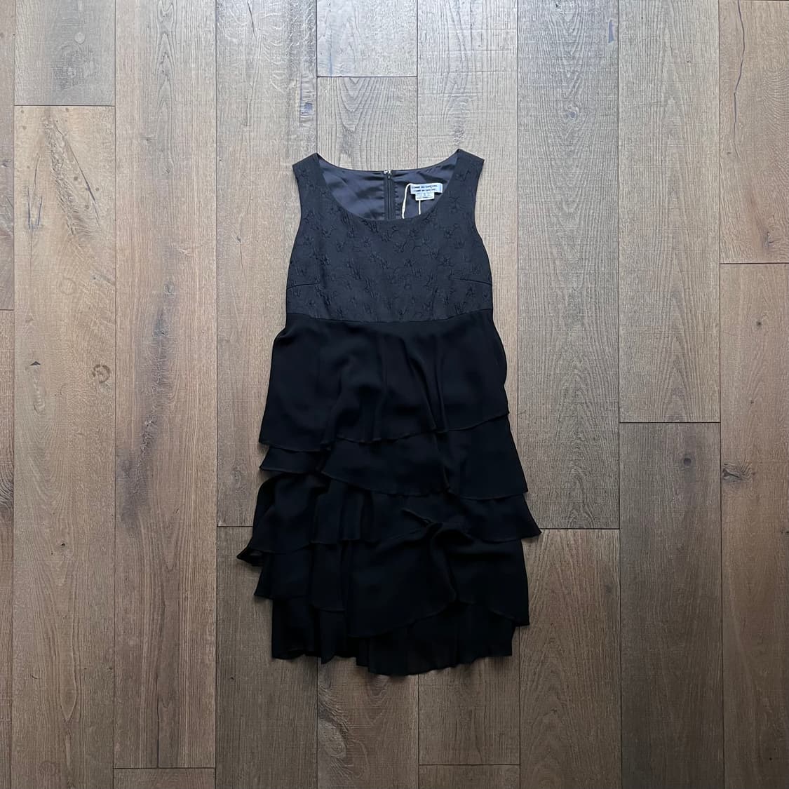 Jacquard Frill Layer One Piece 상품이미지1