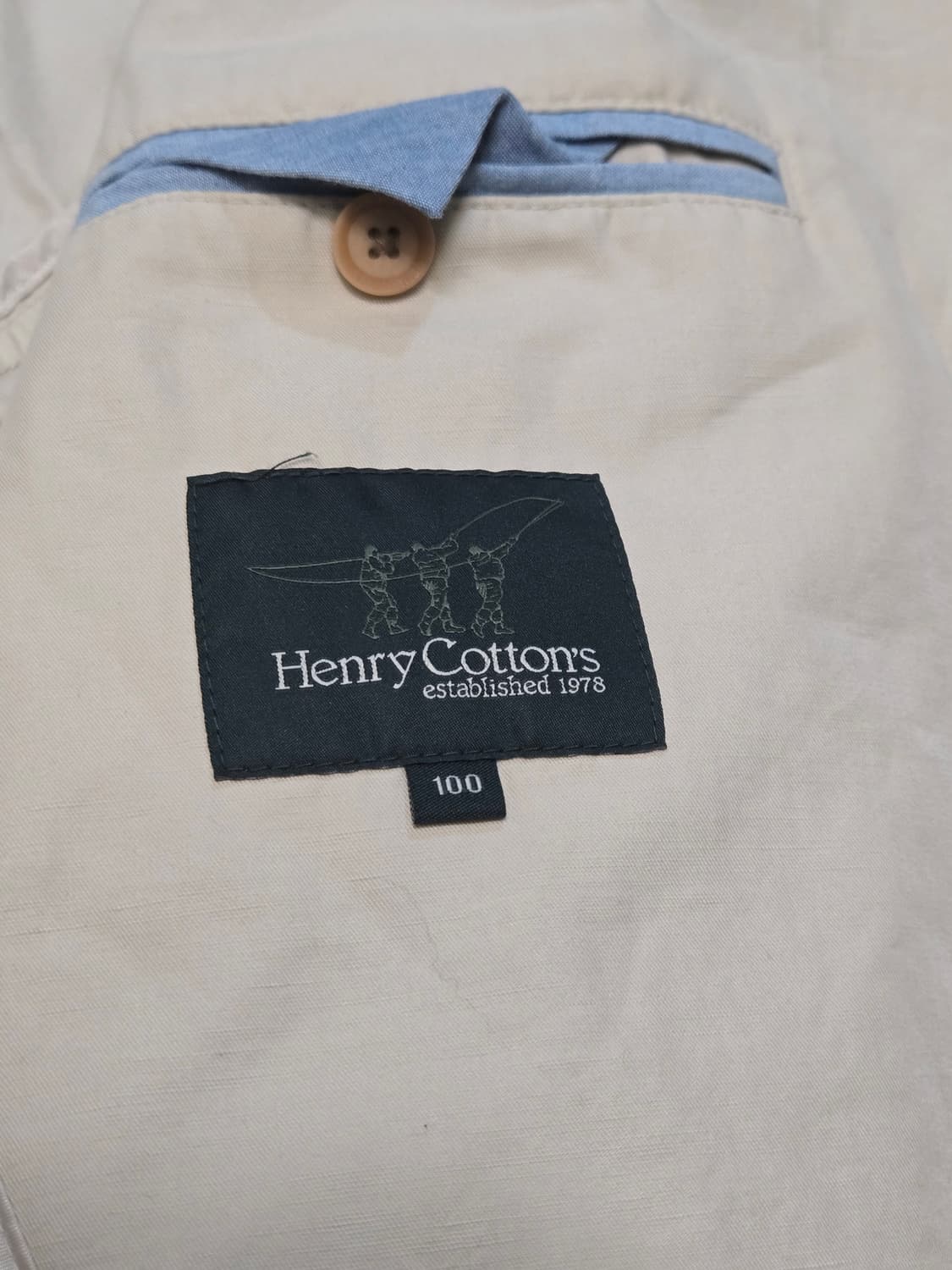 헨리코튼 이태리 감성 린넨 혼방 자켓 (슬림 100) 상품이미지7