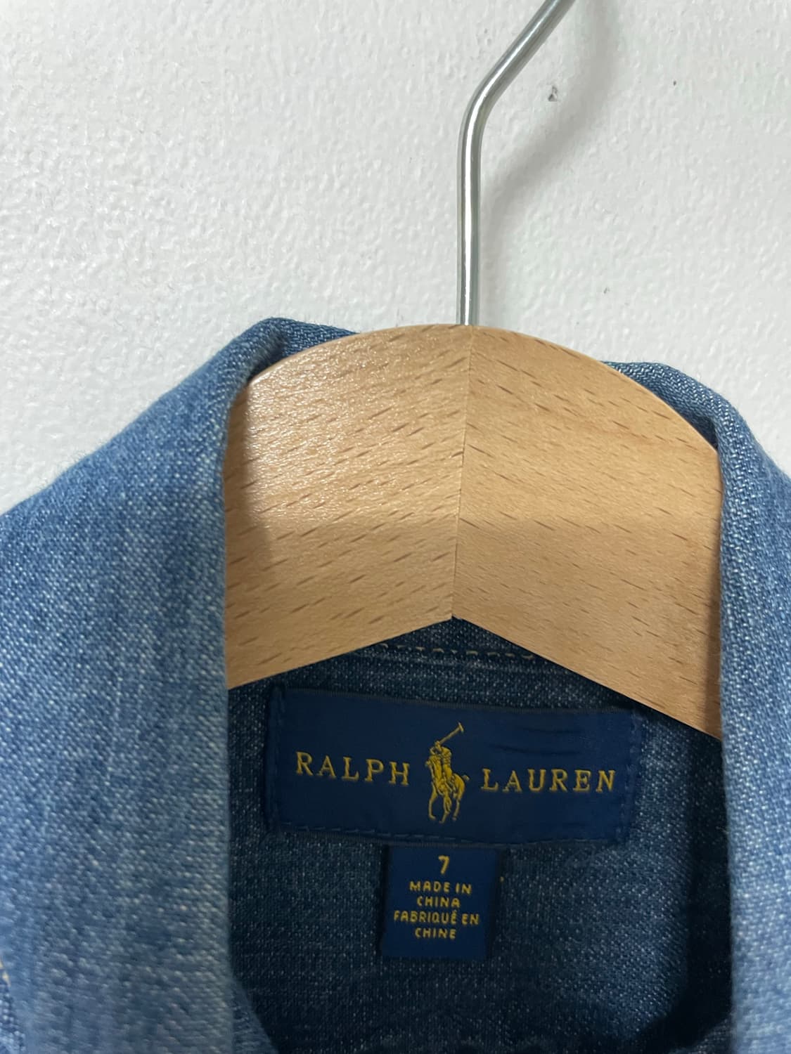 키즈 폴로 랄프로렌 롱 셔츠 남방 정품 상품이미지4